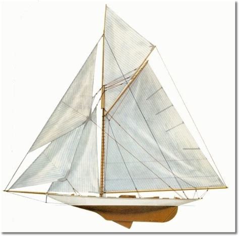 Vigilant 1893 Winner From The United States Sailboat Yacht Model