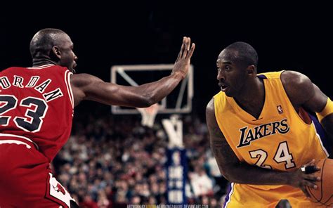 The best collection of sports wallpapers for your desktop and phone devices. Kobe Bryant vs Michael Jordan Wallpaper by lisong24kobe on ...