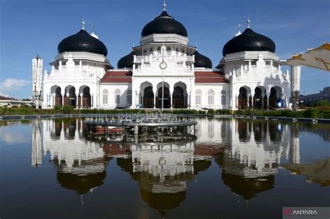 Masjid Raya Baiturrahman Aceh Antara News
