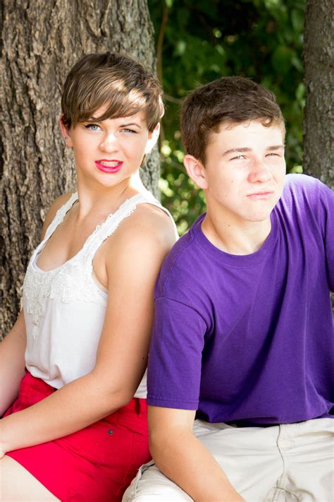 Outdoor Photography Natural Light Brother Sister Siblings Teen