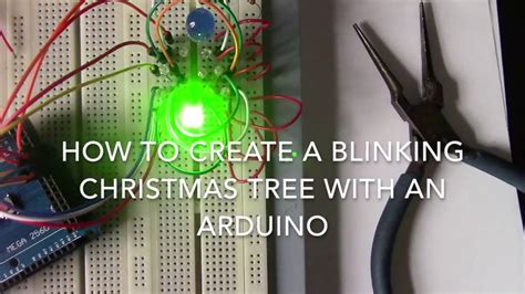 Tutorial 1 How To Build A Blinking Christmas Tree With An Arduino