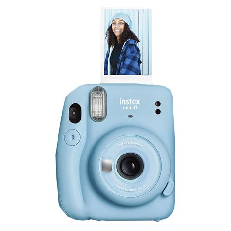 Buy Fujifilm Instax Mini 11 Starter Kit Instant Camera With 10 Instant Films Blue Online Croma