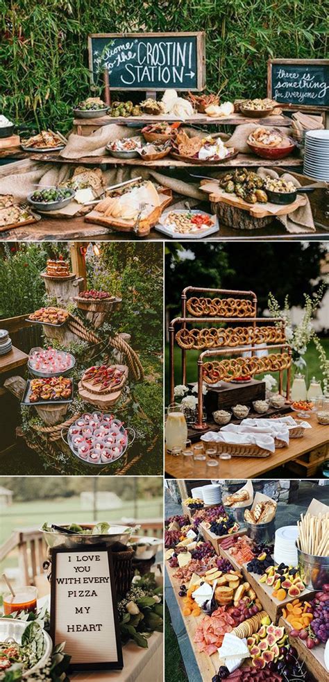 15 Delicious Wedding Food Station Ideas Your Guests Will Love Wedding