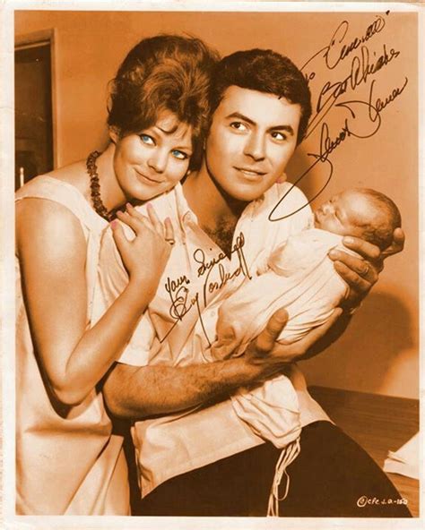 James Darren With His Wife Evy Norlund And Their Week Old Son Christian