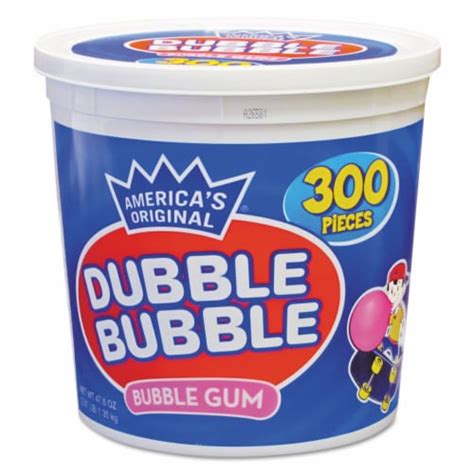 Dubble Bubble Bubble Gum Original Pink 300tub Cvt16403 1 Kroger