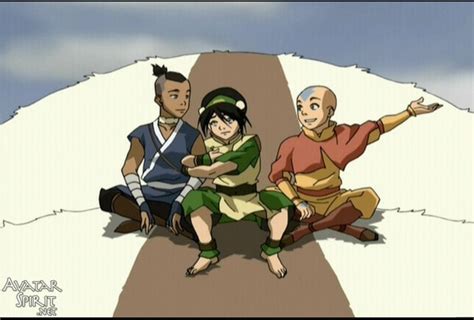 Avatar Aang Sokka And Toph Beifong Avatar Legend Of Aang Avatar Aang Avatar The Last