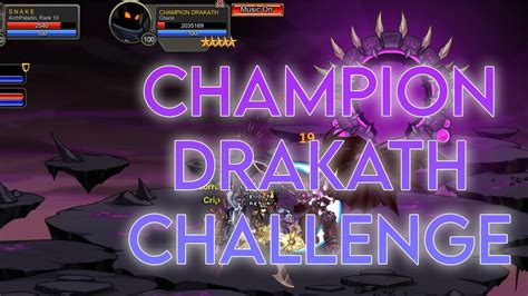Aqw Champion Drakath New Ultra Boss Challenge Youtube