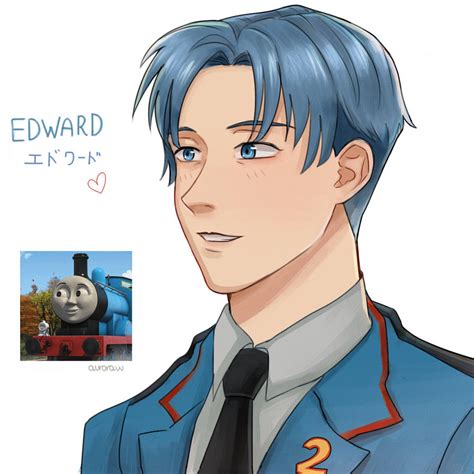 Edward Human Version Thomas And Friends By Edline02 On Deviantart