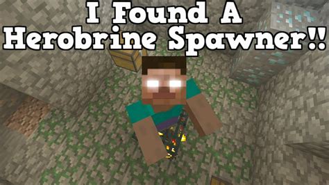 Minecraft I Found A Herobrine Spawner In A Minecraft Seed