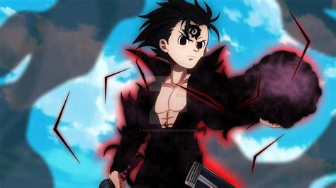 Zeldris Mode Assault By Tracodigital On Deviantart Seven Deadly Sins Anime Demon King Anime