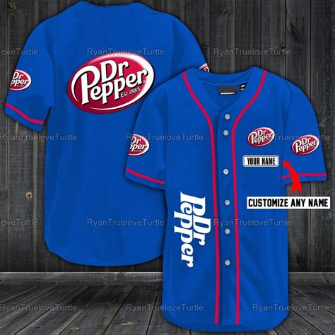 Dr Pepper Baseball Shirt Dr Pepper Ts Dr Pepper Fans Etsy