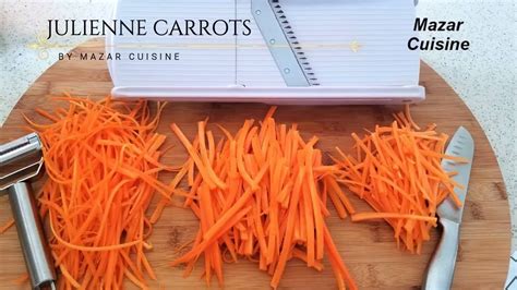 I need to julienne/matchstick about 1.5 lbs of carrots each week to use in salads throughout the week. How To's Wiki 88: How To Julienne Carrots With A Grater