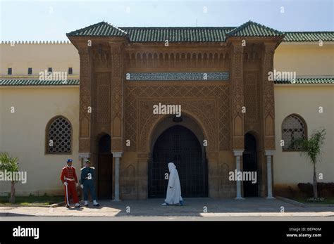 Royal Palace Rabat Morocco Africa Stock Photo Alamy