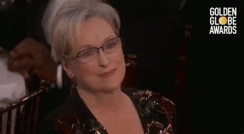 Meryl Streep Gif By Golden Globes Find Share On Giphy
