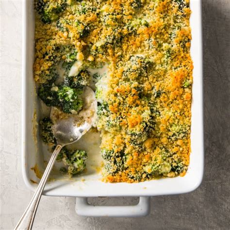 Broccoli And Cheese Casserole With Crunchy Topping Americas Test