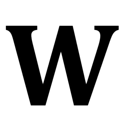 W Letter Png Transparent Images Png All