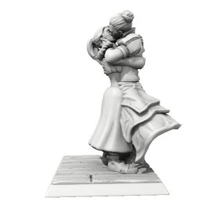 Passionate Kiss Made With Hero Forge