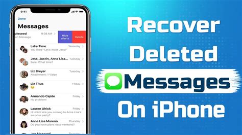 Connect your iphone to your mac computer. How to Recover Deleted Messages on iPhone (Without Backup ...