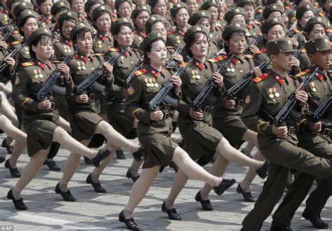 Kim Jong Uns North Korea Special Forces Military Parade Daily Mail