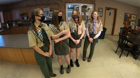 4 Southeastern Wisconsin Teens In Inaugural Class Of Female Eagle Scouts