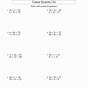 Equations With Two Variables Worksheet