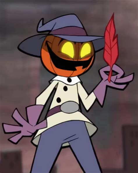 A Cartoon Character Holding A Leaf In One Hand And Wearing A Hat On The Other