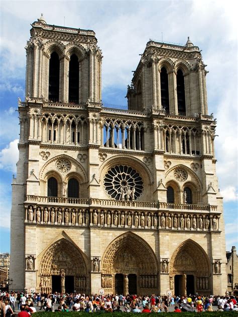 Gothic Cathedral French Gothic Architecture Paris France