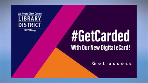 Digital Ecard Now Available From The Library District Youtube