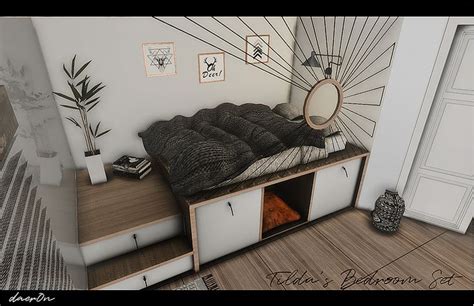 Blooming Rosy Archive — Ts4 Tildas Bedroom Set By Daeron This Set