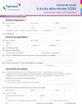 Contrat Cdd Assistant Maternelle Exemple De Curriculum Vitae Gambaran