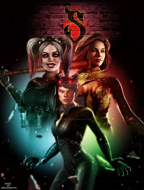 gotham city sirens by arkhamnatic on deviantart