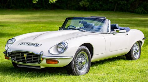 a classic Jaguar F-type vehicle looks for new owner