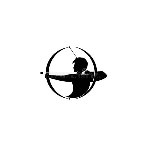 Arrow Archery Icon Vector Illustration Stock Vector Illustration Of