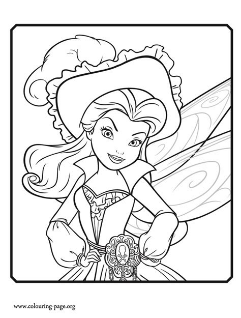 Disney Fairies Coloring Pages Rosetta