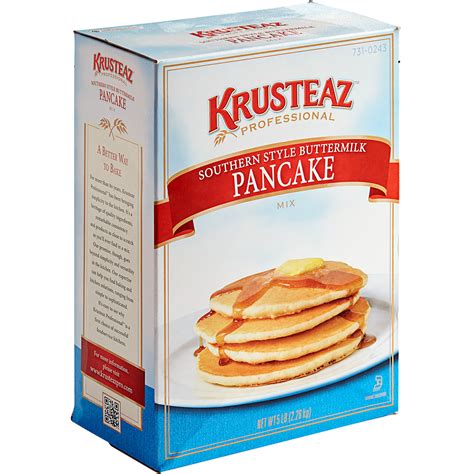 Krusteaz Professional 5 Lb Southern Style Buttermilk Pancake Mix 6case