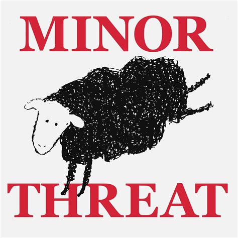 Minor Threat T Shirt Black Sheep Minor Threat Shirt