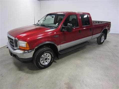 Find Used 01 Ford F350 73l Turbo Diesel Crew Cab 4x4 Long Bed Xlt 6