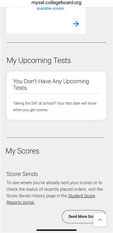 Cannot access the page to send my SAT scores : r/Sat