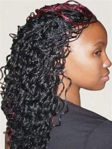 Curly Micro Braids Hairstyles Style And Beauty