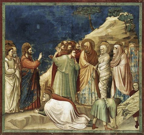 Raising Of Lazarus C1304 C1306 Giotto