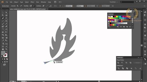 Leaf Logo Design Tutorial In Adobe Illustrator No Coreldraw X8 No