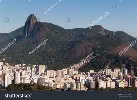 Botafogo District Skyline And Mountain Range Of Rio De Janeiro With