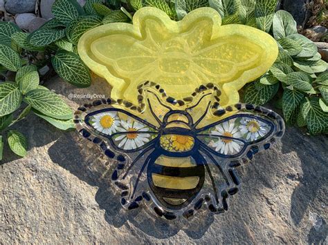 Honey Bee Silicone Tray Mold For Resin Etsy