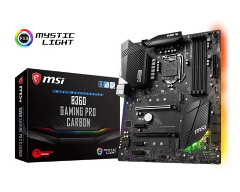 B360 Gaming Pro Carbon Motherboard The World Leader In Motherboard