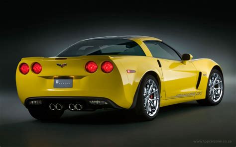 Automovel V8 V10 V12 V16 Chevrolet Corvette Gt1 Amarelo Duas Portas