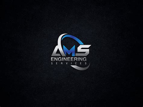 Modern Professional Metal Fabrication Logo Design For Ams Engineering