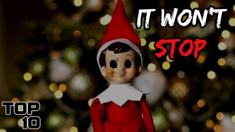 Top 10 Scary Elf On The Shelf Stories Youtube