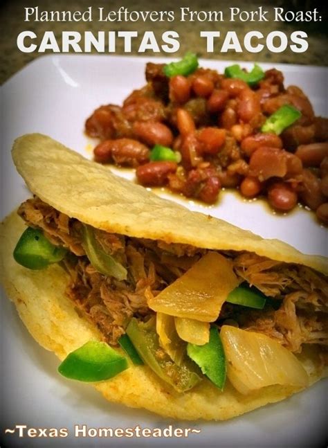 If you can't find it at the grocery store, substitute sour cream view image. Carnitas Tacos from Leftover Pork Roast | Recipe (With images) | Leftover pork, Leftover pork ...
