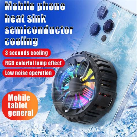 Fast Cooling L06 Magnetic Suction Smart Phone Radiator Colorful Small