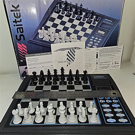 Saitek Games Vintage Kasparov Alchemist Chess Computer Electronic